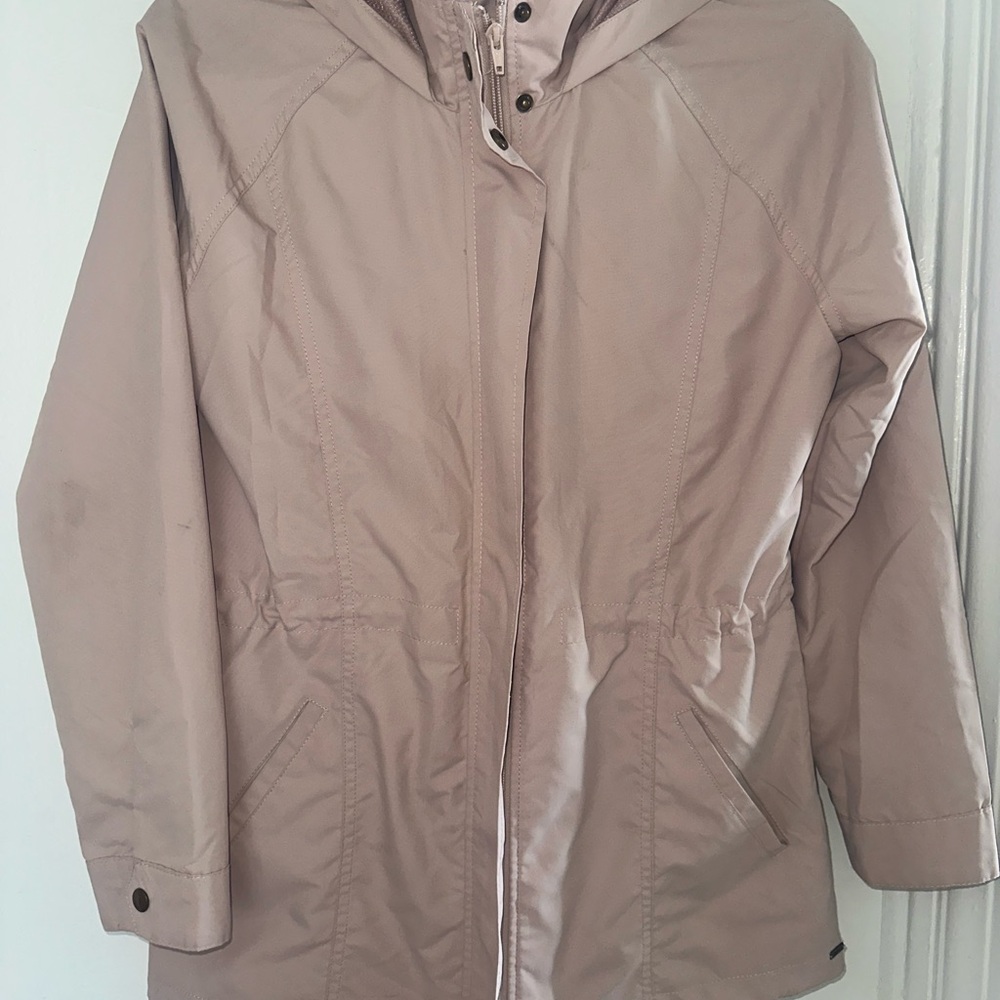O'Neill Women's Light Taupe Trench Coat